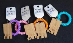 アドベンチャーワールド ロッカーキー 木札 4点セット