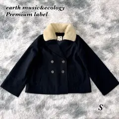 earth　フェイクファー付ショートダッフルコートのサムネイル