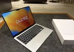 【箱・備品付き】MacBook Air M2チップ