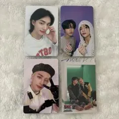 straykids ヒョンジン 樂star withmuu トレカ 4枚セット