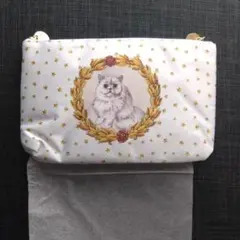 オトナミューズ12月号付録　PAUL&JOE 　猫ちゃんポーチ2個セット