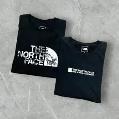 THE NORTH FACE ノースフェイス ブラック Tシャツ 2枚セット