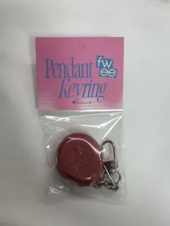 fwee フィー ペンダントキーリング レッド