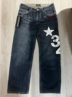 realbvoice vintage バギーデニムパンツのサムネイル