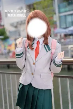 ヒロアカ 麗日お茶子 葉隠透 コスプレ フルセット