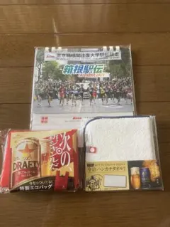 【新品】　箱根駅伝2026年カレンダー ＆エコバッグ＆今治ハンカチタオルのサムネイル