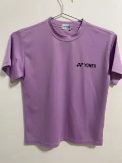 YONEX 紫色 メッシュ 半袖シャツ
