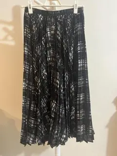 CHANELシャネル レース状膝丈プリーツスカート 36 - メルカリ