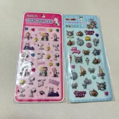 ★ぷくぷくシール　トムとジェリー　スヌーピー