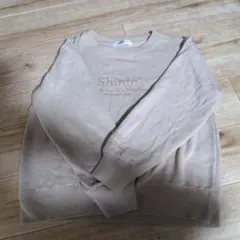 T-GRAPHICS Shinin' トレーナー ベージュ