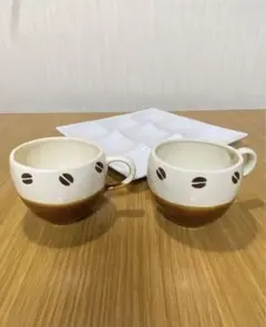 BEANS 美濃焼 マグカップ　日本製 コーヒー豆　ロックフィールド　ブッフェ皿