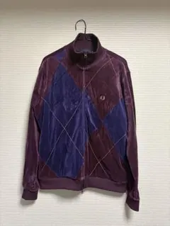 ▪️FRED PERRY トラックジャケット　ベロア　希少　ジャージ　ジャケット FRED PERRY - 【入手困難！希少！】フレッドペリー ベロア トラック