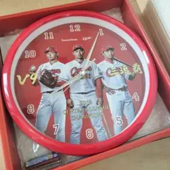 激レア　広島東洋カープジュニアメンバーズクラブ特典 壁掛け時計 1988年当時物 激レア 広島東洋カープジュニアメンバーズクラブ特典 壁掛け時計 1988