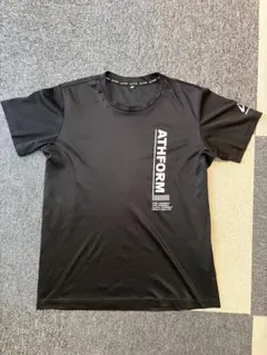 ATHFORM 半袖 Tシャツ ブラック ロゴのサムネイル