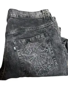 EARL Web Jeans ブラック　L earl skateboards web jeans black - メルカリ