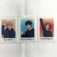 虎杖悠仁 伏黒恵 釘崎野薔薇 トレカセット