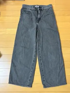 UNIQLO レディース ダークグレー デニム