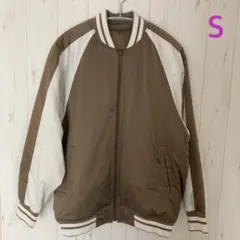 GU ブルゾン スタジャン　リバーシブル　S ジャンパー