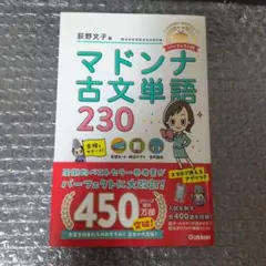 【新品未使用】マドンナ古文単語230 パーフェクト版　単語カード付き
