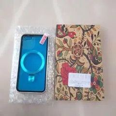 iPhonese3　bluoocare 全面スマホケースリングスタンド