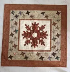 ＊最終価格ハンドメイド　パッチワーク多機能ブラウン系