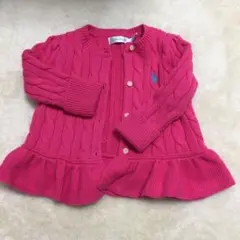 ラルフローレン ペプラムカーディガン