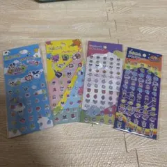 たまごっち　キャラクターシール4枚セット