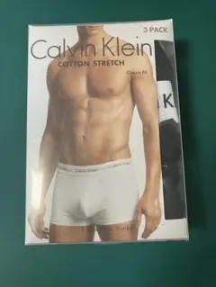 Calvin Klein コットンストレッチ ボクサートランクス 3パック
