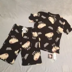 クレヨンしんちゃん　しんちゃんあくびパイル上下セット パイル生地　ルームウェア