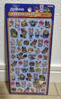 ボンボンドロップシール ミニ ズートピア
