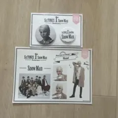 ラウール1st Anniversaryステッカー 缶バッジ