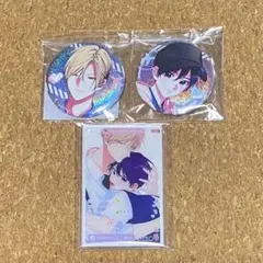 スライドカードキーホルダー ナカまであいして 4 百瀬あん 有償特典　缶バッジ