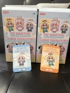 POPMART ラブブ✖️サンリオ　シナモンロール　ポムポムプリン　新品