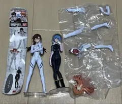 エヴァンゲリオン新劇場版 フィギュア 3体セット　綾波　アスカ　マリ　ガチャ
