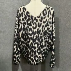 STELLA McCARTNEY モヘヤ混レオパードニットのサムネイル