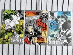 ヒロアカ 37巻 特典 ポストカード 3枚セット