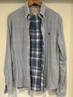 Polo Ralph Lauren インディゴブルー シャツ S