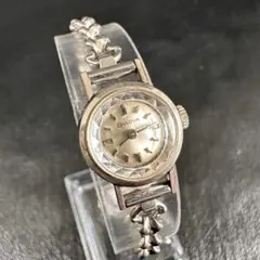 稼動品 Bulova ブローバ 手巻き レディース アンティーク カットガラスのサムネイル