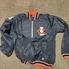 80s 青タグChampion ナイロンジャケット