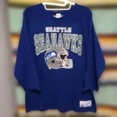 80sチャンピオン　7分袖フットボールTシャツ　USA製トリコタグ　ヴィンテージ