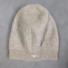 師*匠様 美品　EMPORIO ARMANI 　　　グレー ニット帽 L（薄のサムネイル