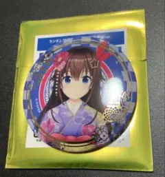 ホロライブ　ときのそら　箔押し　缶バッジ　正月衣装