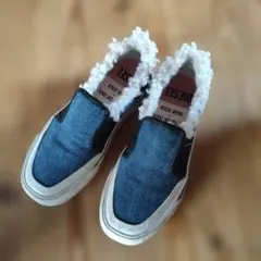 DIESEL デニムスニーカー ネイビー/ブラック