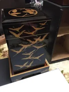 輪島塗り極上五段重箱