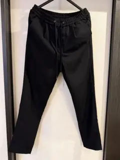 BAYFLOW ベイフロー ブラック あったかテーパードパンツ