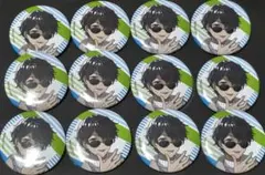 ファミリーマート×ドズル社 缶バッジ12個セット ぼんじゅうる（等身イラスト）