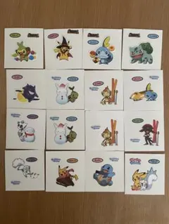 ポケモンパンシール 16枚セット