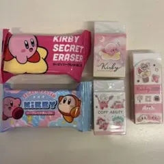 柄違い ⭐️ 星のカービィ カービィ シークレット 消しゴム 5個 筆記具 文房具