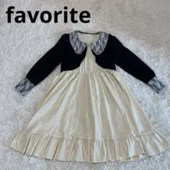 フェイバリット　favorite ドッキングワンピース レースのサムネイル