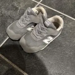 New Balance 515 グレー キッズシューズ16cm